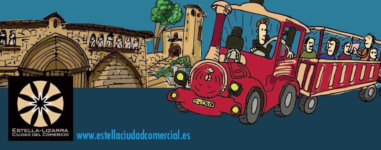 Cartel tren de Estella - Lizarra