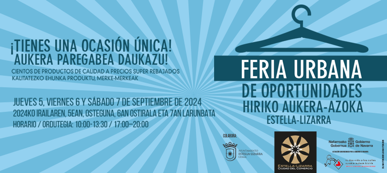 FERIA URBANA DE OPORTUNIDADES/ HIRIKO AUKERA-AZOKA