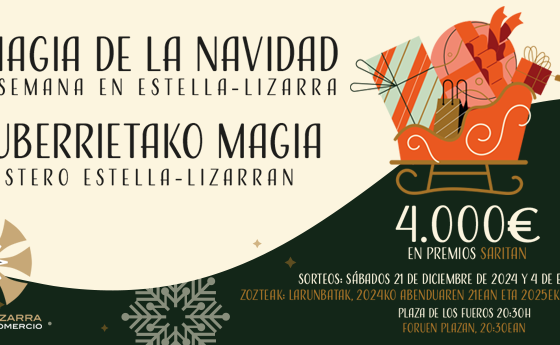 La Magia de la Navidad, cada semana en Estella-Lizarra