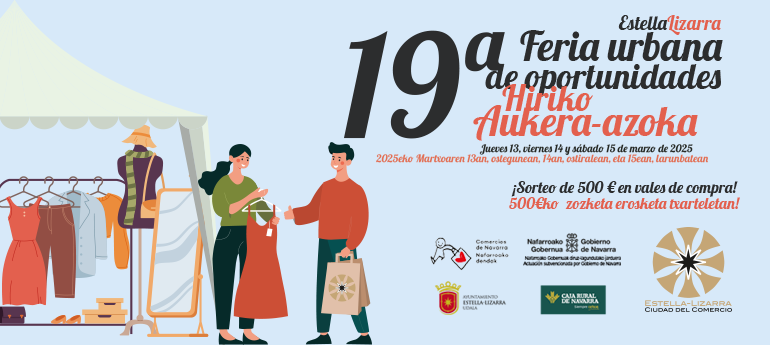 19ª FERIA URBANA DE OPORTUNIDADES: LIZARRASTOCK