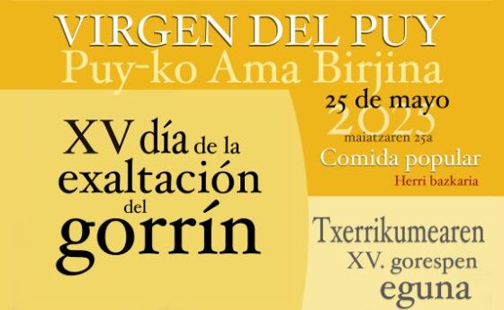 XV DÍA DE LA EXALTACIÓN DEL GORRÍN