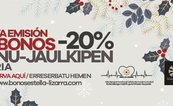 BONOS DE AYUDA AL COMERCIO 2025/ AYUNTAMIENTO DE ESTELLA-LIZARRA