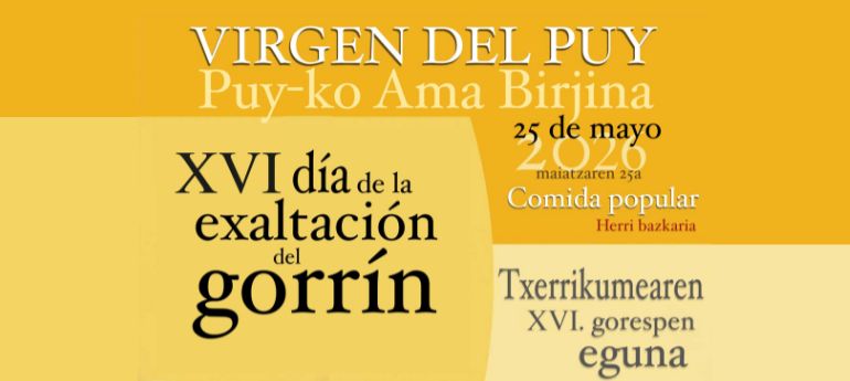 XVI DÍA DE LA EXALTACIÓN DEL GORRÍN