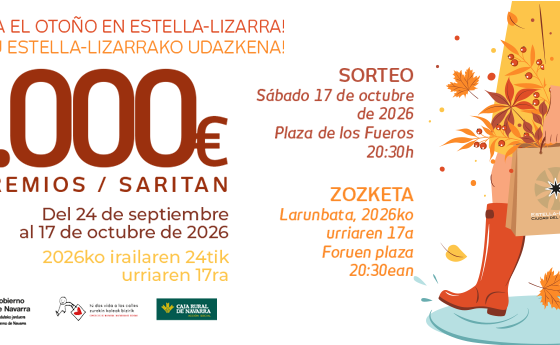 ¡DISFRUTA EL OTOÑO EN ESTELLA-LIZARRA!