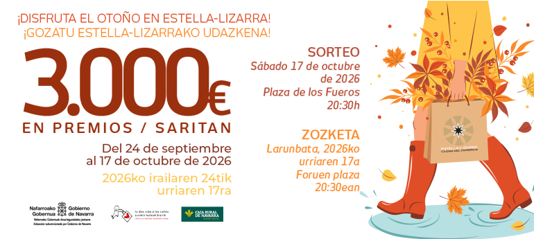 ¡DISFRUTA EL OTOÑO EN ESTELLA-LIZARRA!